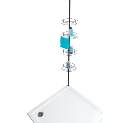Dolcedo Tension Pole Stainless Steel Shower Caddy