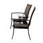 Banc tête-à-tête en acier Burnstad-21230837