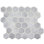 3" x 3" Marble Honeycomb Mosaic Wall & Floor Tile