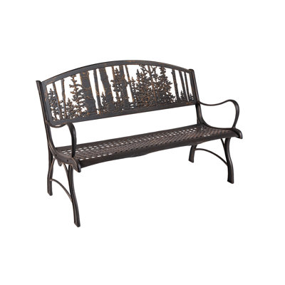 Dakera Cast Iron Park Bench by Loon Peak