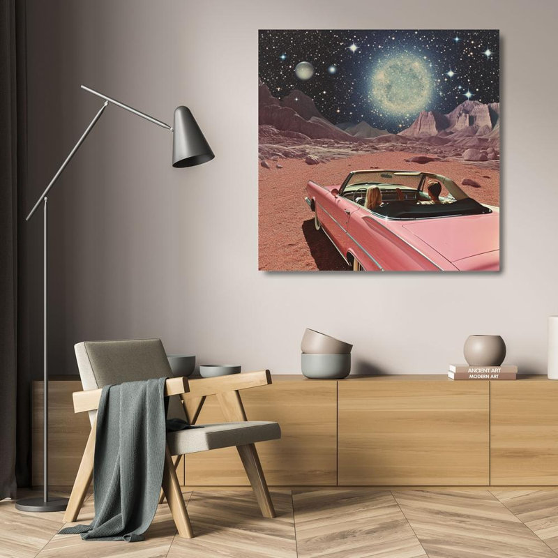 Art sur toile tendue, Astoria Grand Hearn, Samantha, H 20 po x l 20 po
