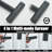 Mosson Matte Black 4-Mode Pull-Out Kitchen Faucet with 10-Inch Round Deck Plate