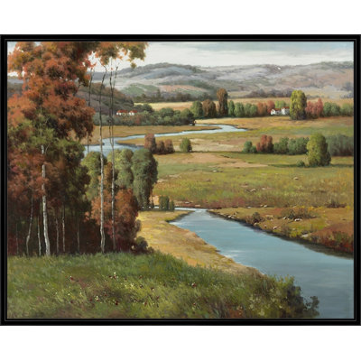 Beyond The River Painting