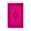 Overdyed One-of-a-Kind 4' 7" X 7' 4" Hand Knotted Area Rug