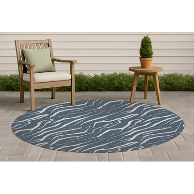 Lush Cracks Non-Slip Outdoor Rug