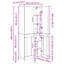 69.5cm Sideboard-238549206