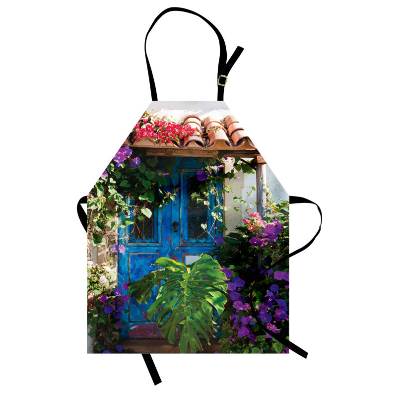 No Pattern Bib Apron