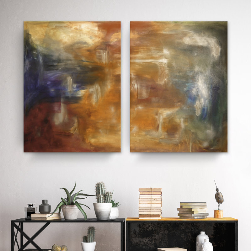 « smash xvii », ensemble de 2 reproductions d’art sur toiles surdimensionnées