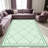Watercolor Lattice Green   area rugs for Living Room, Soft and Comfortable, Suitable for all seasons, easy to maintain, machine washable Indoor floor mat, Under Table Farmhouse suitable for Bedroom, Dining Room, Study,  Balcony, Home Decor Patio-200944150