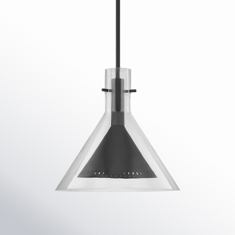 Atticus 1 - Light Pendant, 14" W x 25.5" H x 14" D
