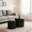 Ensemble de 2 tables basses gigognes