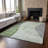 Premium Machine Washable Prisco Green Rug-1992399905