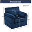 Fauteuil surdimensionné confortable avec coussins de qualité supérieure pour diverses pièces-984113417