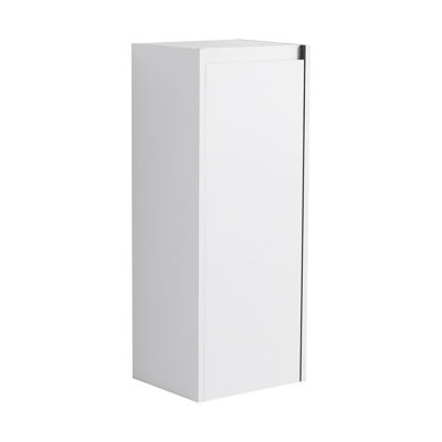 12 Inch Modern Bathroom Wall-Mounted Side Cabinet with Soft Close Door