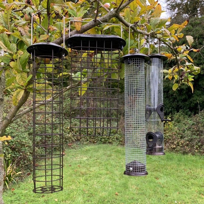 Farleigh Metal Hanging Tube Bird Feeder