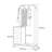 Large - Capacity Coat Rack with Drawers-764792175