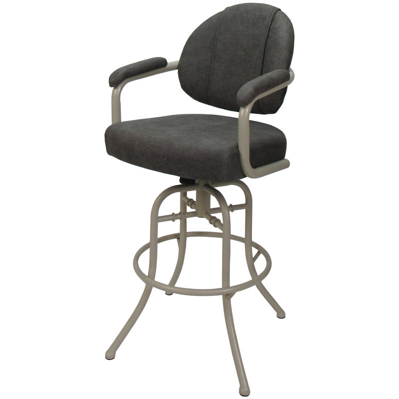 Tabouret de bar rotatif 30 po Otto, Beige