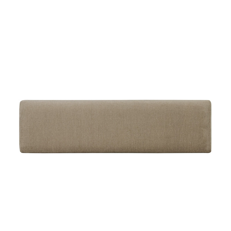 Marie Accent Bench-Sage Worn Velvet, Monte Mushroom