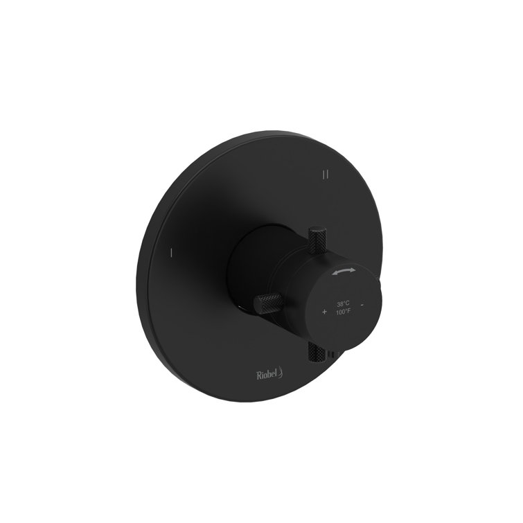 Riu 1/2" Therm & Pressure Balance Trim With 3 Functions