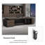 Table de bureau rectangulaire 78,84 po-2114290832