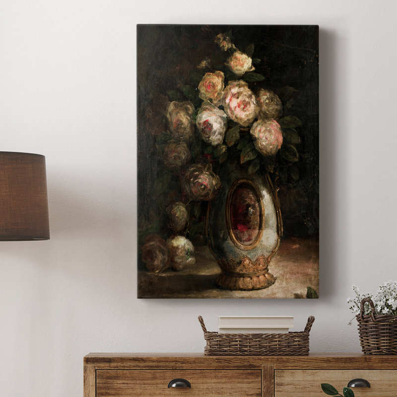 Paysage rétro CCXVIII - Cavas enveloppés de galerie, H 18 po x l 12 po