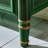 Hand-Painted Emerald Green 3-Drawer Accent Chest