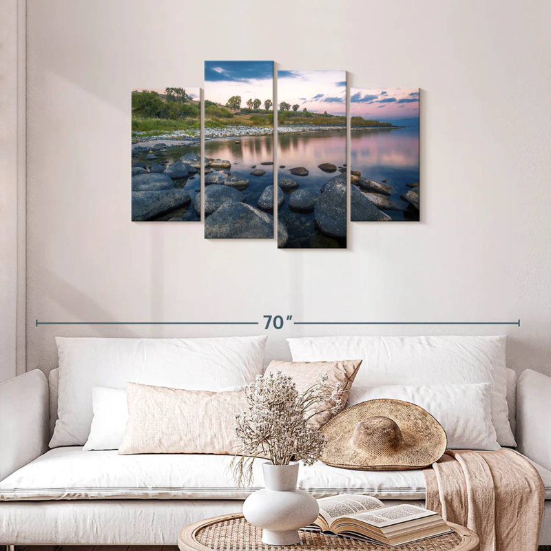 Jordan River, 27" H x 43" W