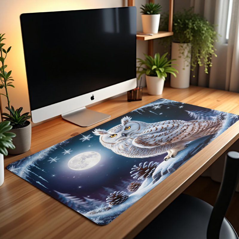 Polyester Desk Pad, 23.6x13.8