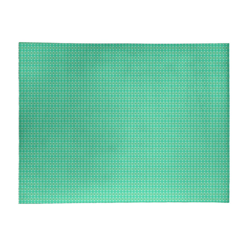 Tapis de zone verte arrow diamants, Rectangle 5 pi x 7 pi