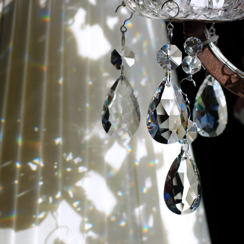 Prismes suspendus en cristal 12 pièces Suncatchers