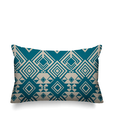 Housse et insert de coussin rectangulaire d'extérieur Tozi