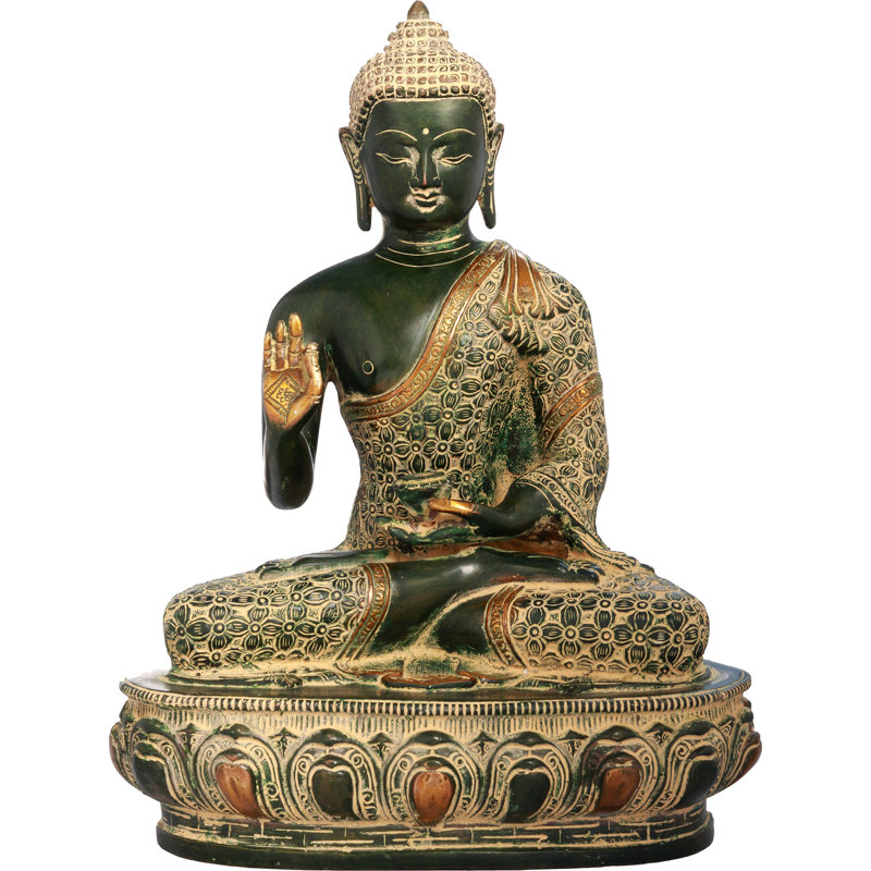 Religious & Spiritual Statue, Green