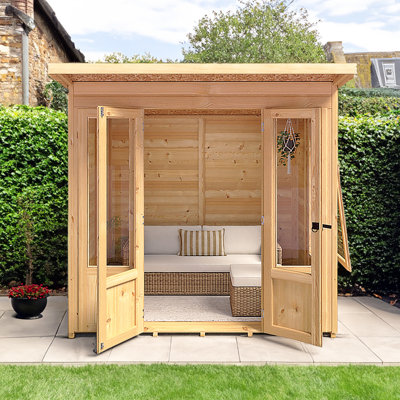 Parham Pent 7 ft x 5 ft Shiplap Summerhouse