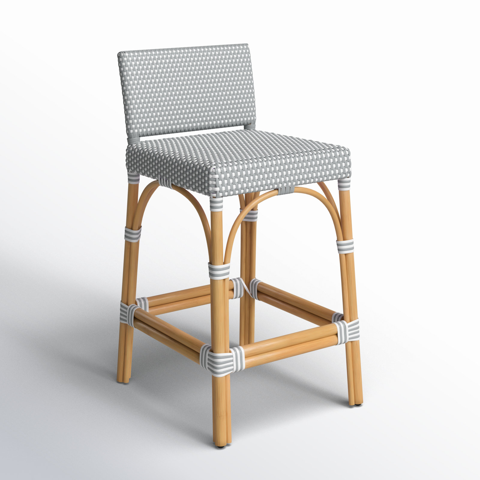 Estella Bar and Counter Stool, Black, Counter Stool (24" Seat Heigh)t