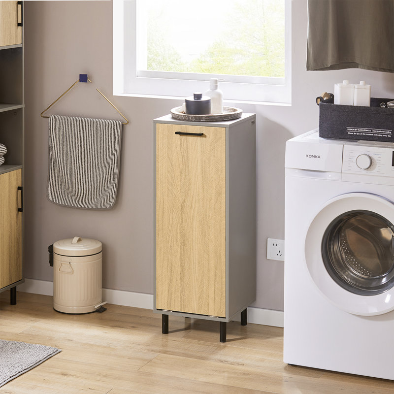 Wood Cabinet Laundry Hamper