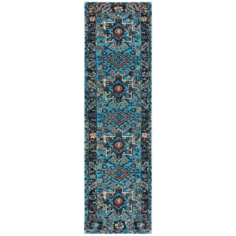 Cayleen Performance Oriental Rug, Runner 2'3" x 12'