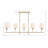 Karsyn 5 - Light Geometric Modern Linear Chandelier