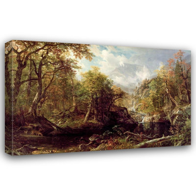 ArtDirect Bierstadt, Albert Gallery Wrapped Canvas Art Titled: The Emerald Pool