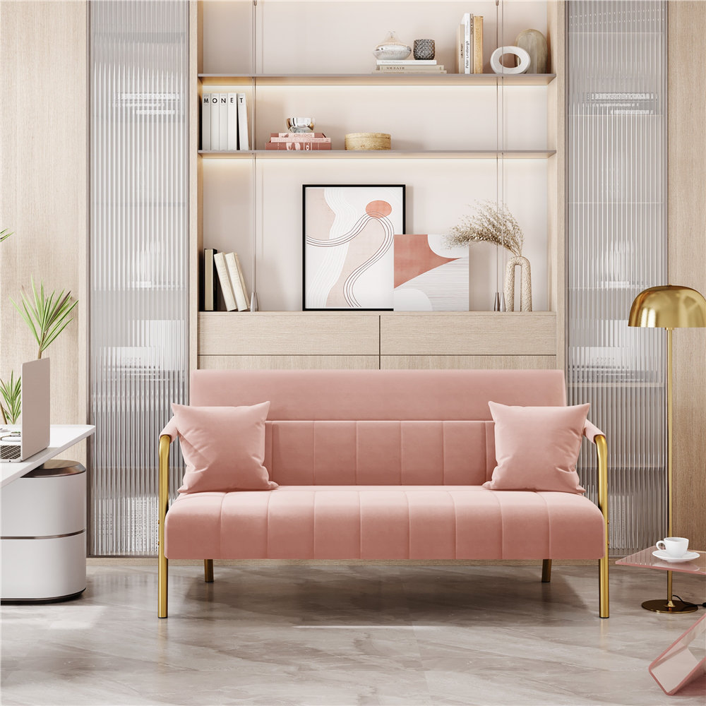Color 2 Seater Loveseat ,143 CM wide  Sofa Couch