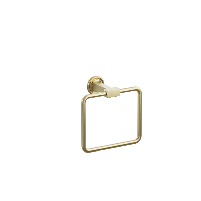 Towel Ring, Satin Brass