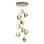 Riza 9 - Light Cluster Geometric Pendant