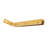Right Side Gold Glass Door L-Shape Stabilizing Bracket