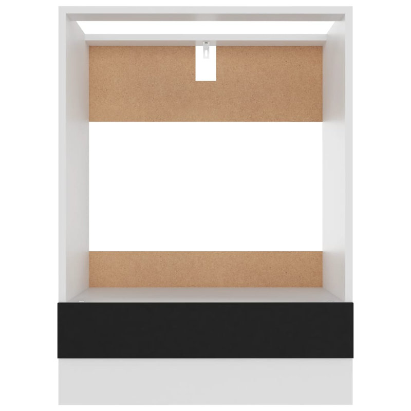 Oven Cabinet Riga, Black