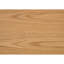 Table de salle à manger 5 pièces Style, table rectangulaire, chaises à dossier incurvé rembourrées en tissu beige, finition chêne naturel, sièges 4