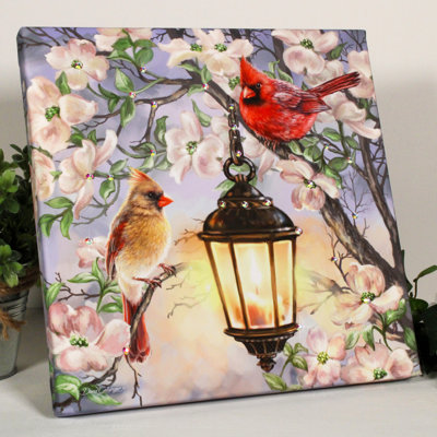 Spring Lantern Pizazz Print with Dazzling Crystals