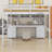 Loft Bed With Desk,Cabinets,Drawers And Bedside Tray,Charging Station-235651846