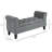 Upholstered Polyester Storage Ottoman