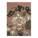 Hand Tufted Wool Floral Area Rug