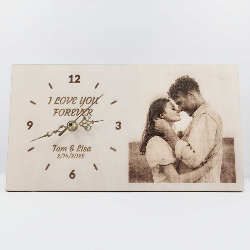 Gravure sur bois personnalisée Debartolo - plaque décorative gravée, H 6,5 po x l 12 po x P 1 po
