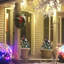 2.5 Ft/30" 2 Pack Outdoor Entryway Pre-Lit Artificial Christmas Tree Cordless With 70 Branches, Warm White LED Lights